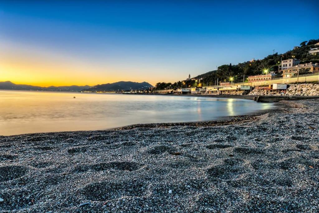 Casa Liguria - Luxurioeses Ferienhaus - 5 Gehminuten Zum Strand - Zwischen Portofino, Sestri Levante, Cinque Terre! Villa Lavagna Exterior photo